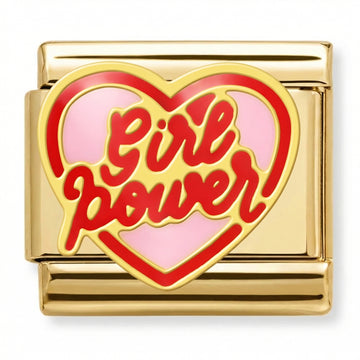 Bold Heart with Girl Power Charm