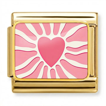 Radiant Heart Sunbeam Charm