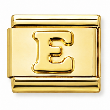 E Letter Charm