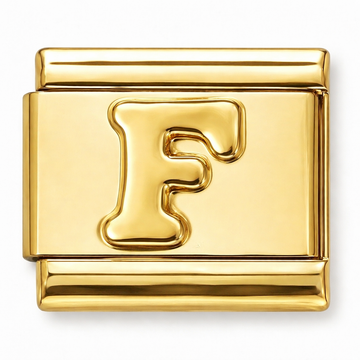 F Letter Charm