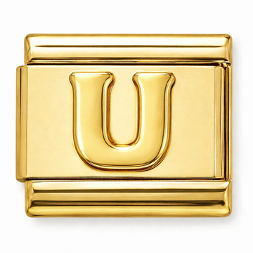 U Letter Charm