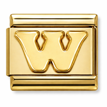 W Letter Charm