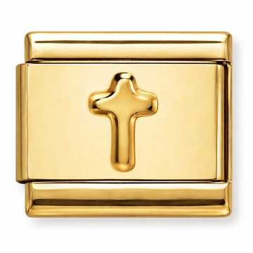 Elegant Cross Closure Charm