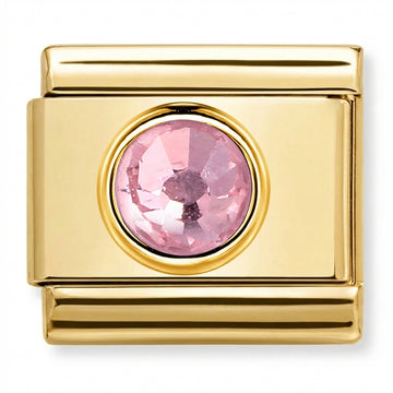 Pink Sparkle Center Charm