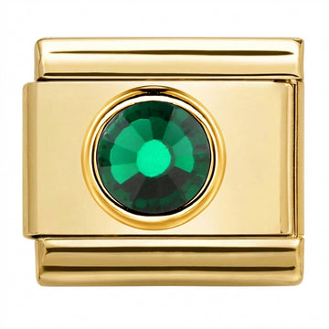 Emerald Elegance Charm