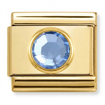 Elegant Blue Stone Charm
