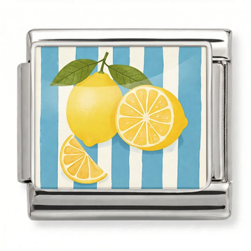 Lemon Slice Summer Charm Silver