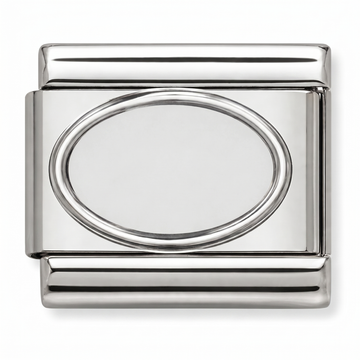 Elegant Minimalist Statement Charm Silver
