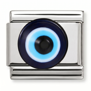 Evil Eye Protection Charm Silver