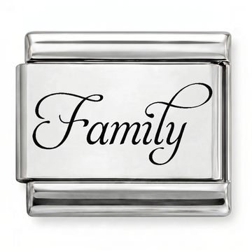 Family Basic Charm Silver