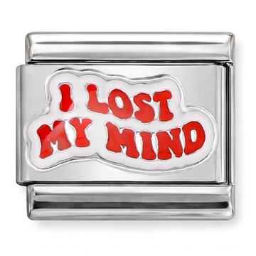 I Lost My Mind Charm Silver
